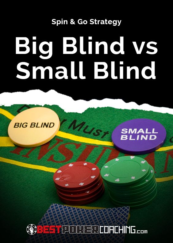 Texas holdem small blind big blind