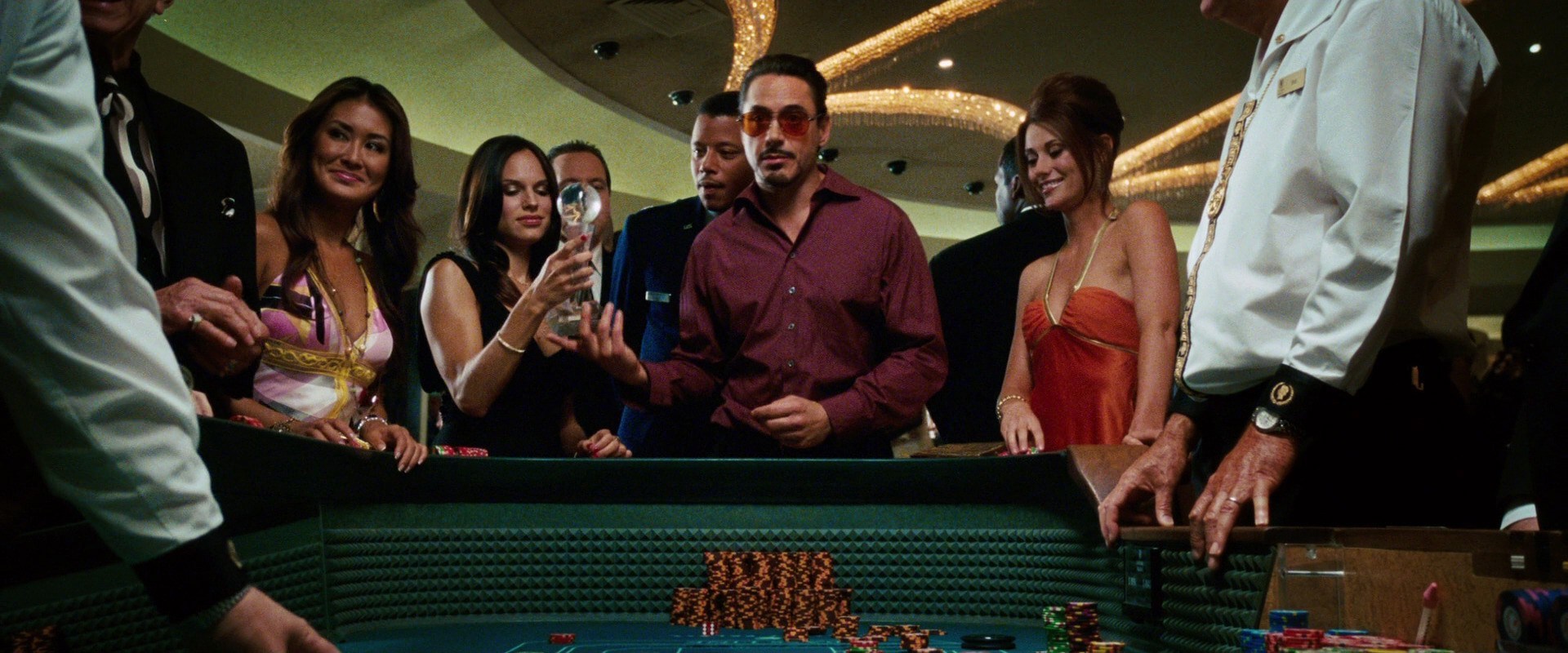 Iron Man 1 Casino Scene